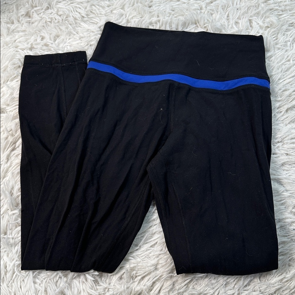 Lululemon Align Pant Black / Sapphire Blue